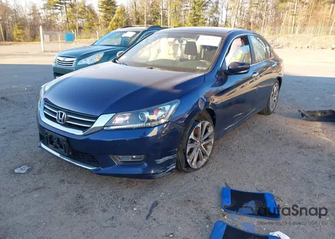 2013 Honda Accord Sport from USA, damaged, VIN 1HGCR2F52DA141896